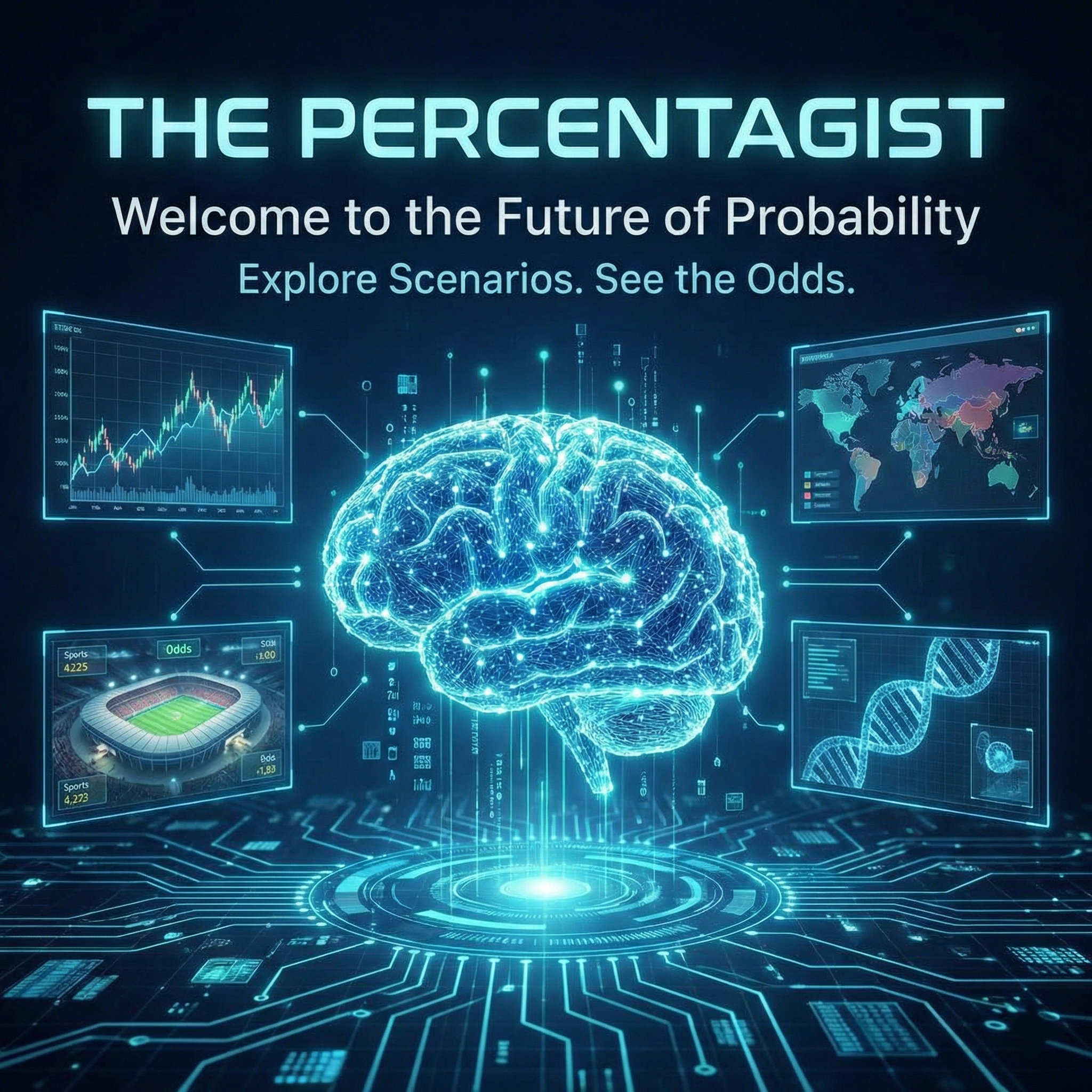 The Percentagist: Welcome to the Future of Probability. Explore Scenarios. See the Odds.